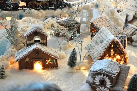 The Edible Art of Gingerbread Houses